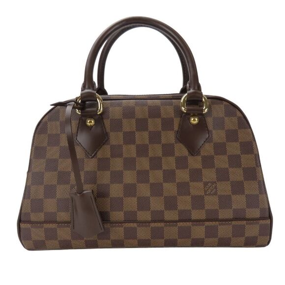 LOUIS VUITTON Brown Damier Leather Bag - Picture 1 of 11